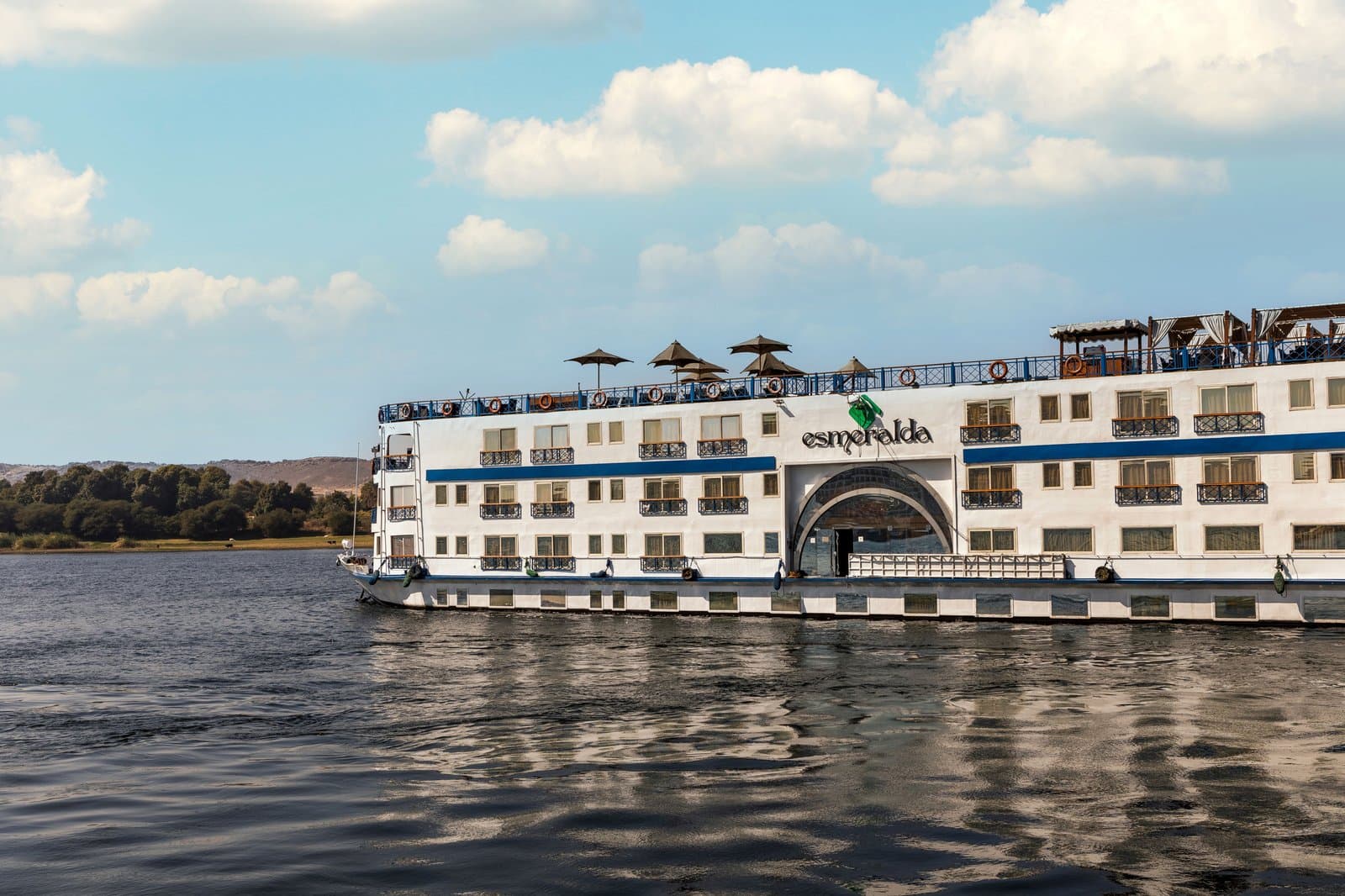 Esmeralda, a Nile cruise ship
