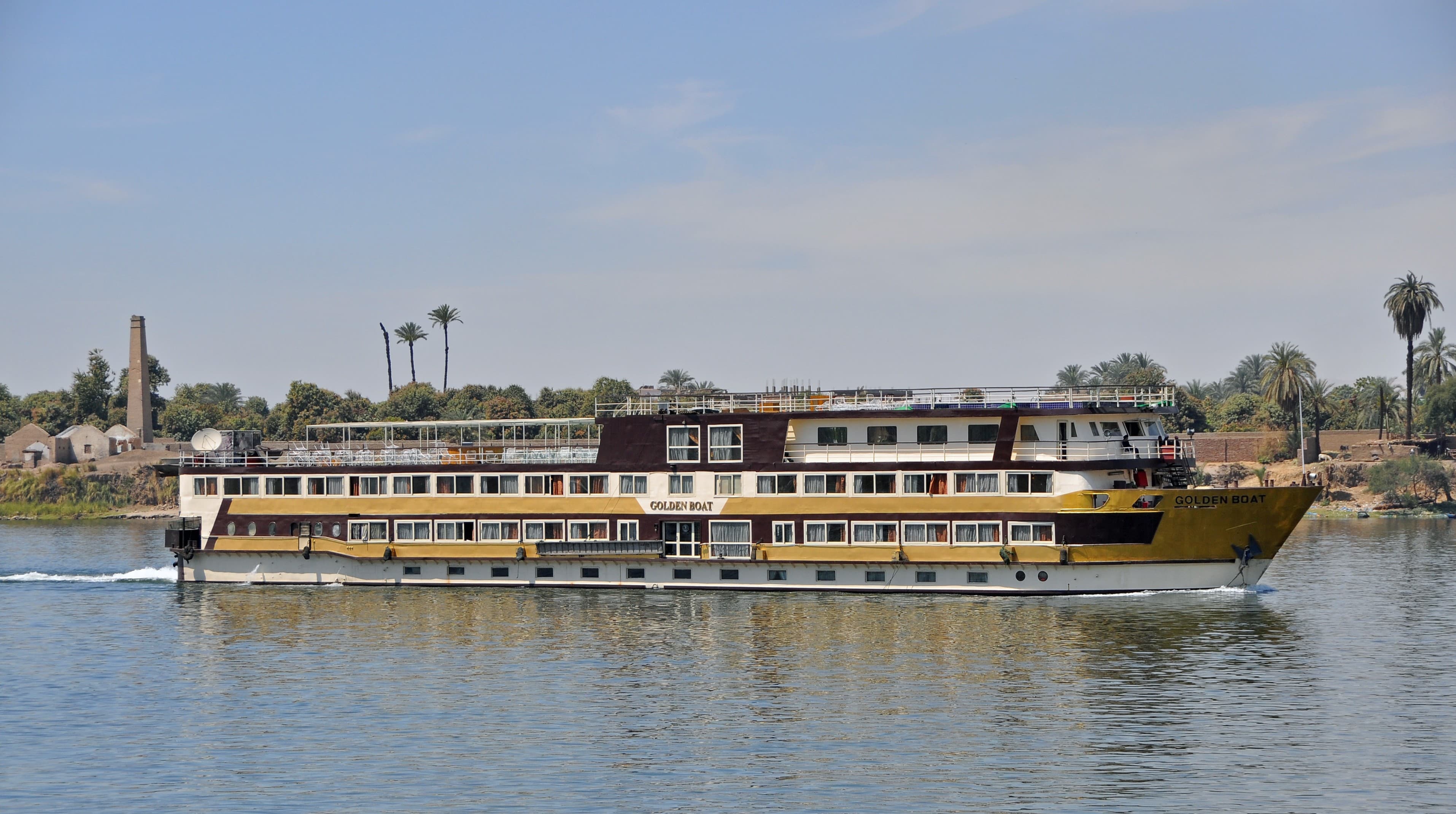 Golden, a Nile cruise ship, operated by Independent