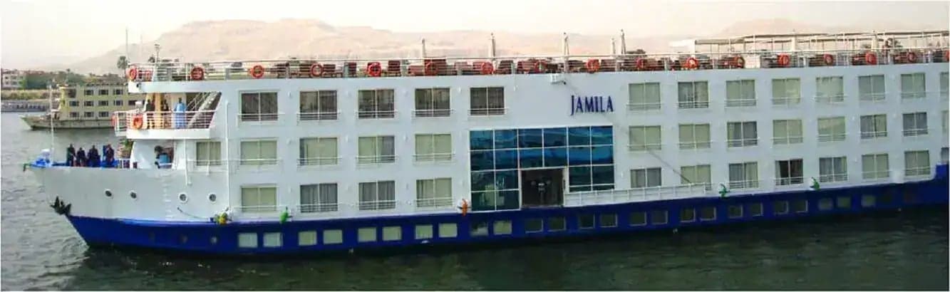 Jamila, a Nile cruise ship