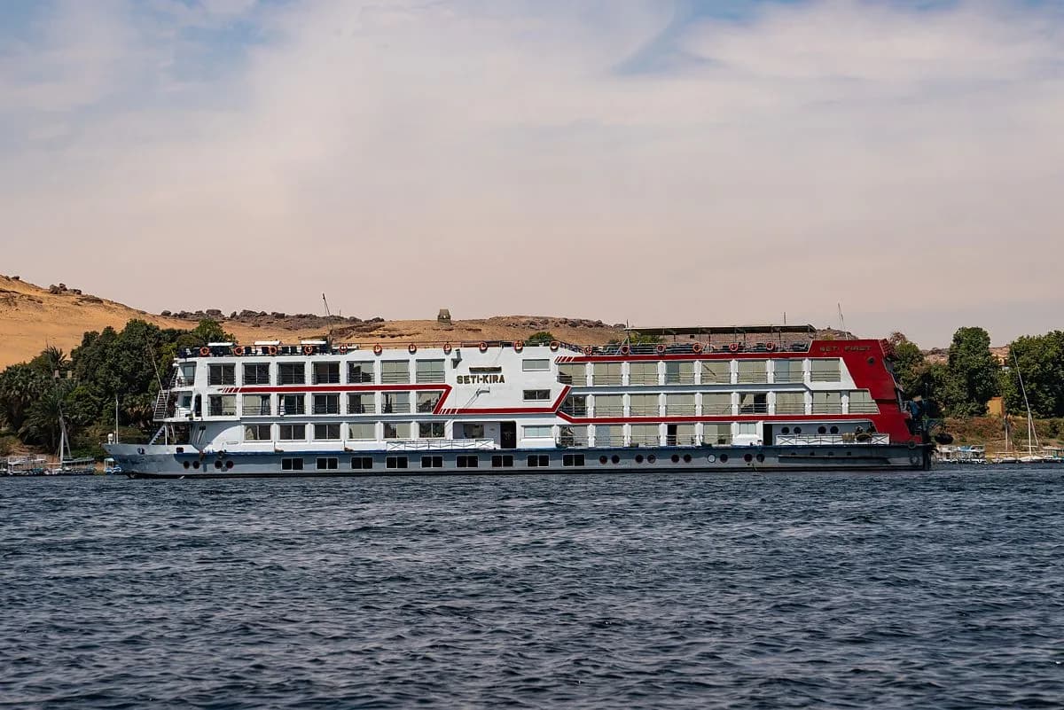 Kira, a Nile cruise ship
