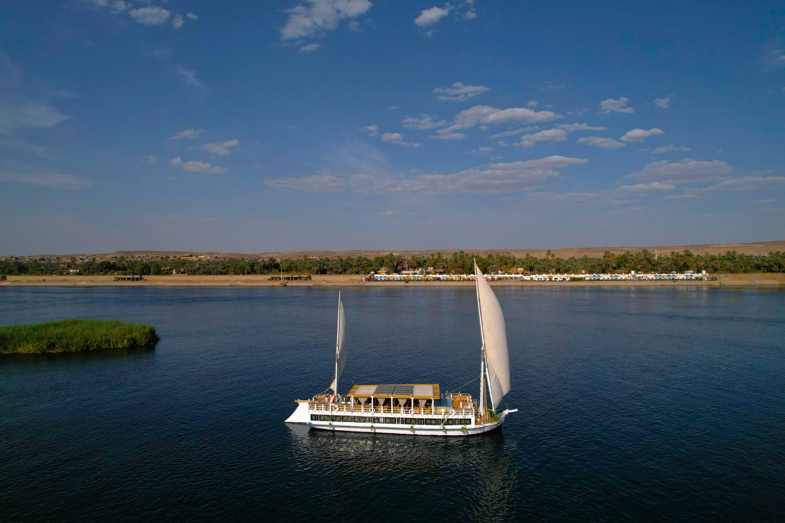 Mr. Ben, a Nile dahabiya, operated by Independent