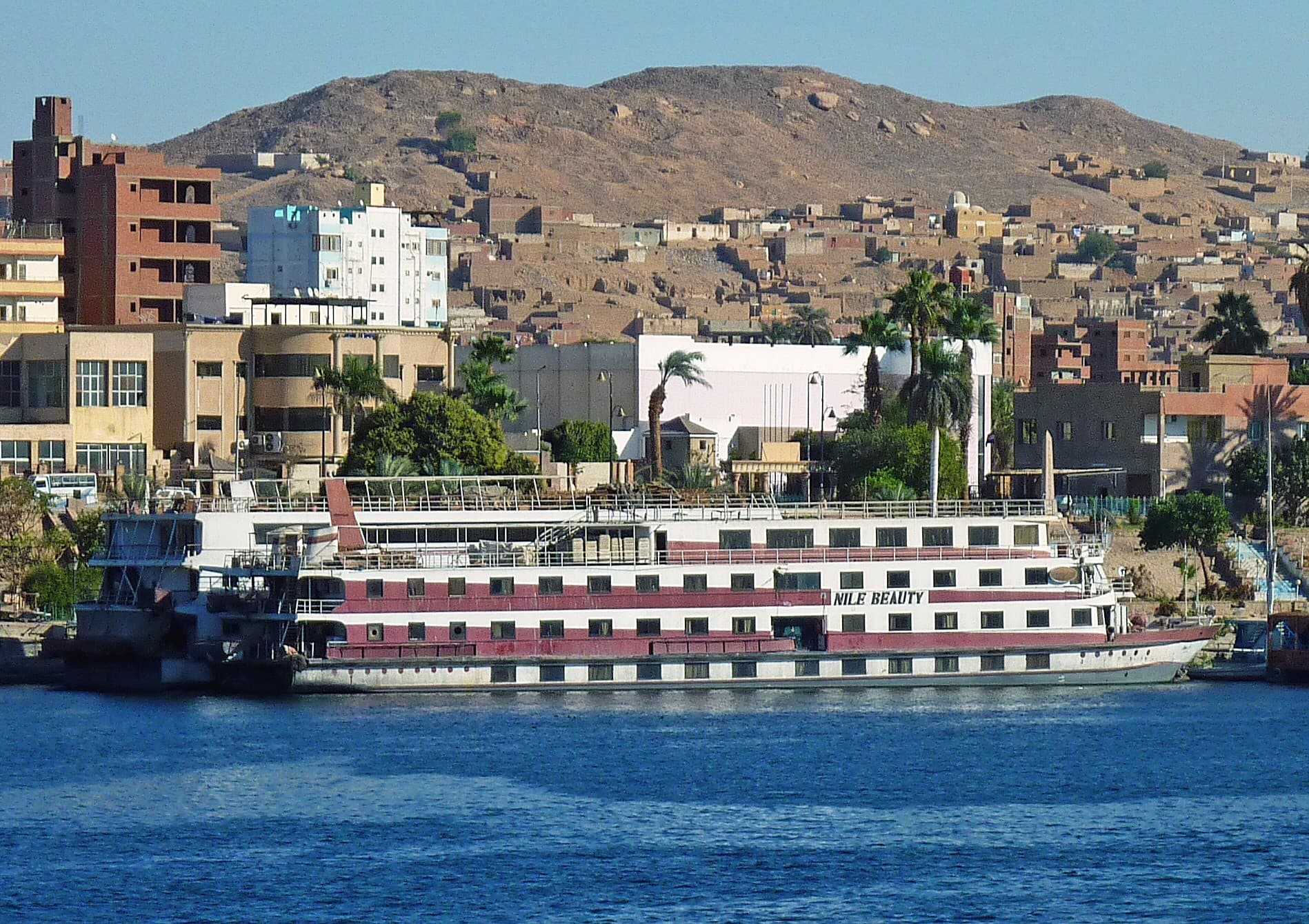 Nile Beauty, a Nile cruise ship, operated by Independent