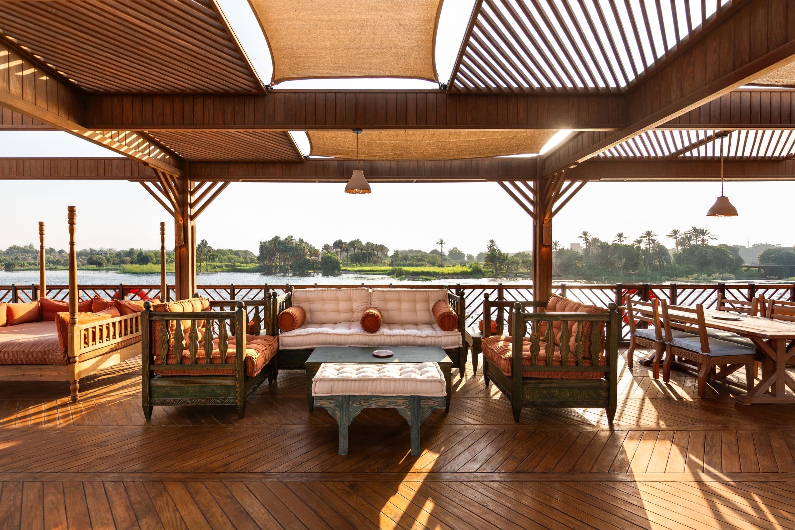 Nonia, a Nile dahabiya, operated by Ashranda