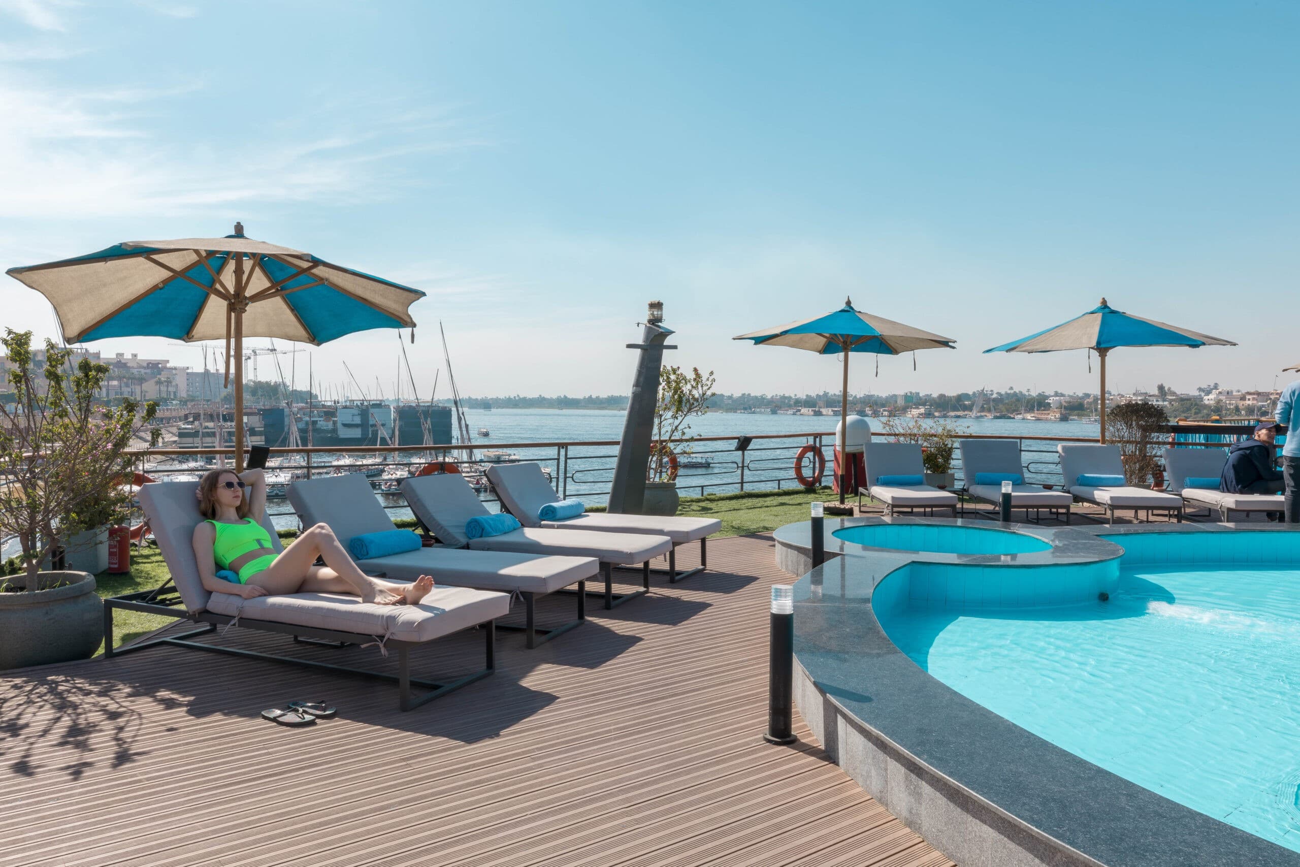 Royal Olivia Signature, a Nile cruise ship, operated by (not stated on any source fetched)
