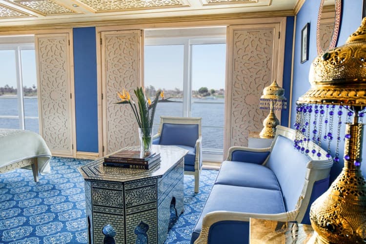 S.S. Sphinx, a Nile cruise ship, operated by Independent