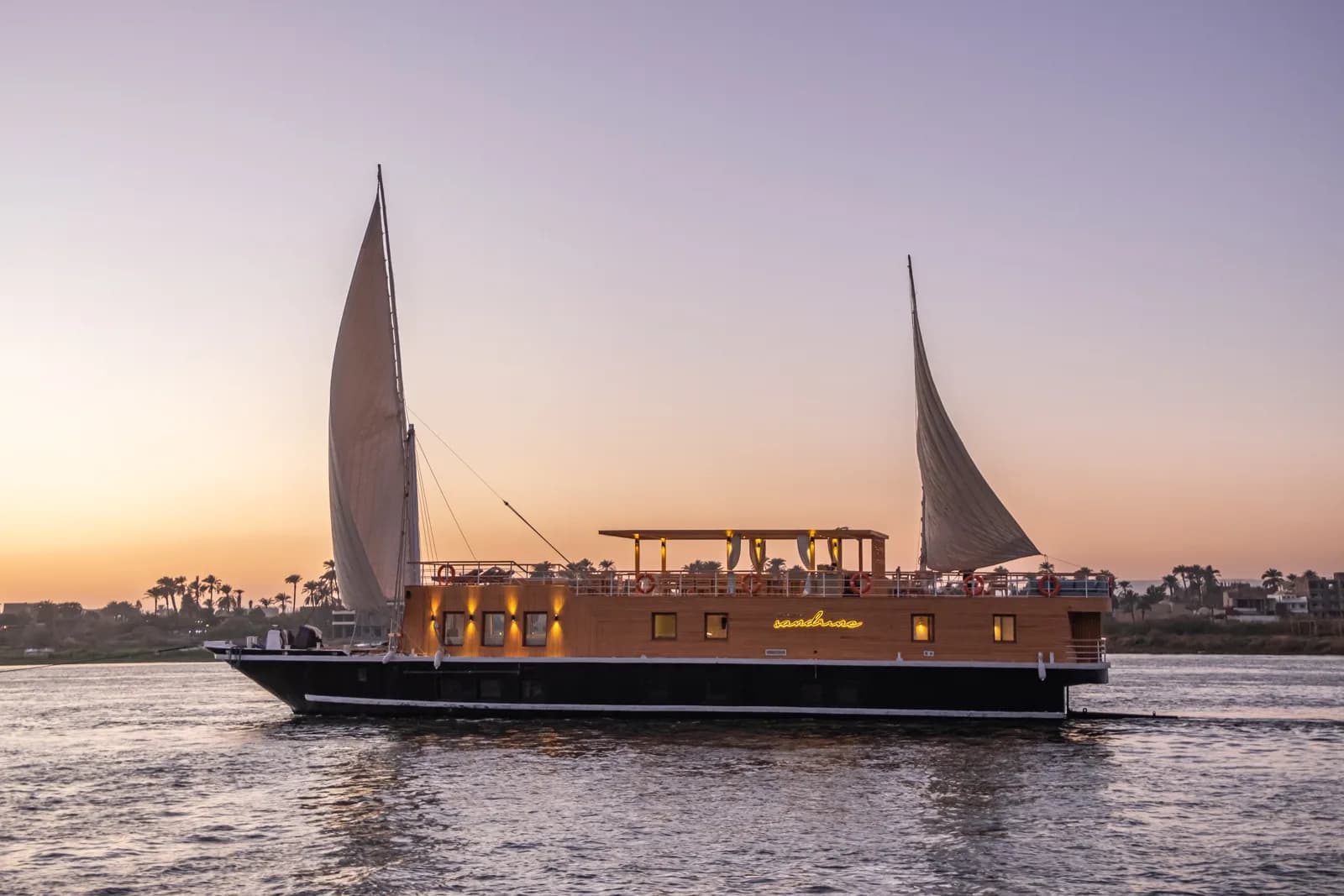Sandrine, a Nile dahabiya