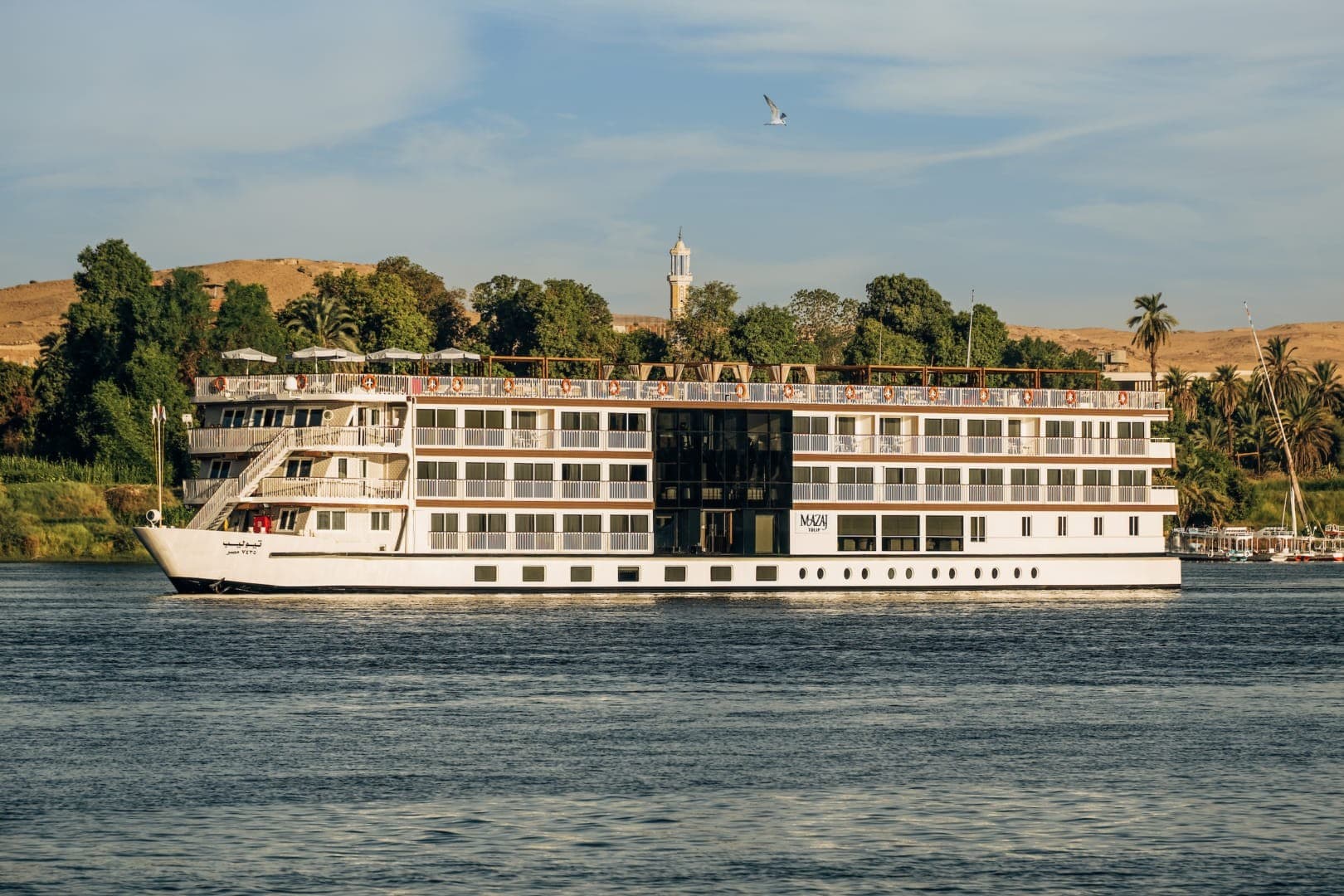 Tulip, a Nile cruise ship, operated by Independent