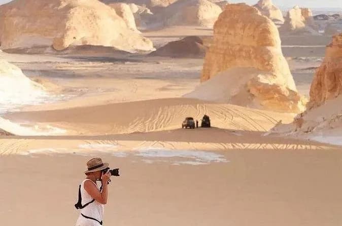 2 Days All Inclusive White and Black Desert Safari from Cairo