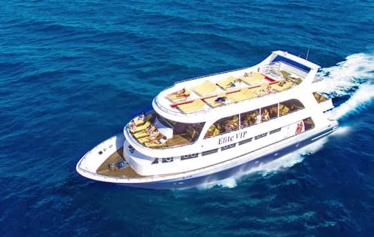 Elite VIP snorkeling cruise in Port Ghalib from Marsa Alam