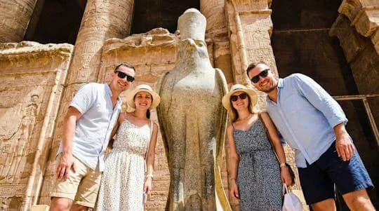 Full-day guided tour of the temples of Edfu and Esna from Luxor