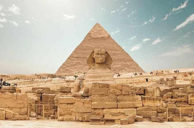 Giza Inside Great Pyramid, Sphinx & Saqqara with Serapeum Tour