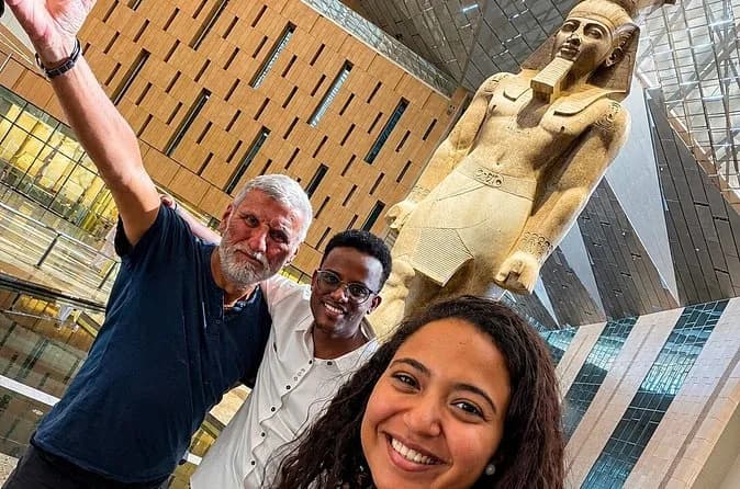 Cairo tour to Giza Pyramids and Grand Egyptian museum (GEM )