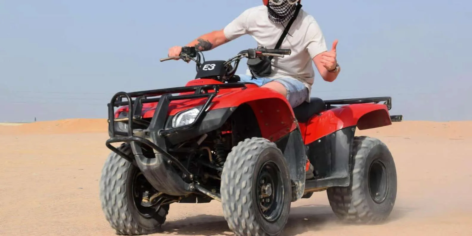 Hurghada: Desert Quad Bike, ATV, Camel Ride & Optional BBQ