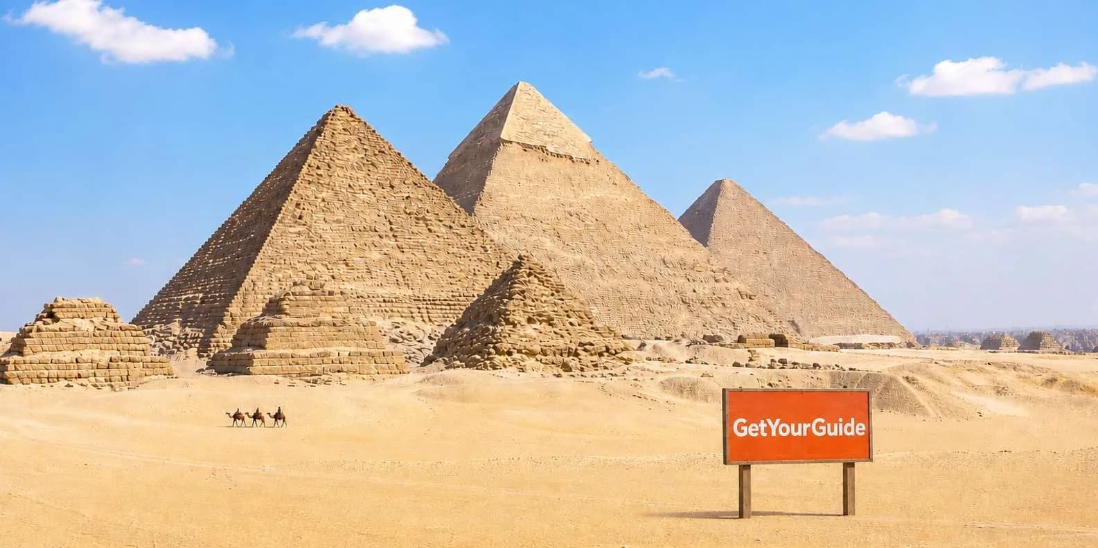 Sharm El Sheikh:Cairo Day Trip by Flight,Pyramids&GEM Museum