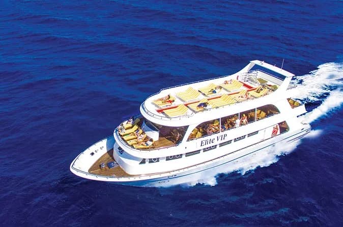 Hurghada: Elite-VIP-Kreuzfahrt mit Meeresfrüchten und BBQ-Mittagsbuffet