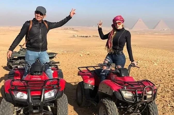 Private Tour in Cairo Tower with ATV Quad Bike and Felucca Ride