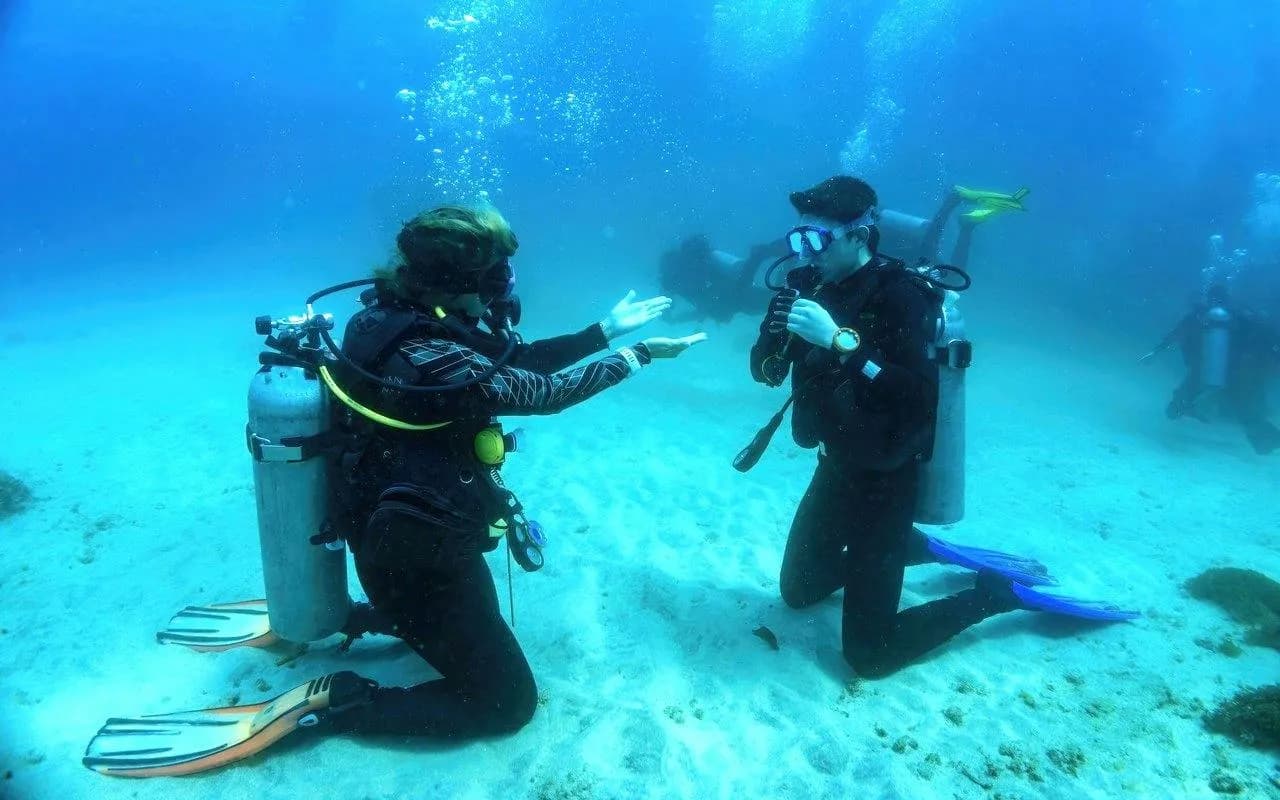 Buceo en el mar Rojo para principiantes con traslados de ida y vuelta